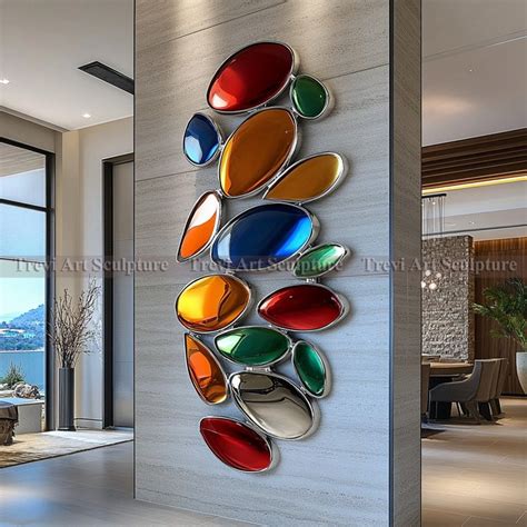 Stainless Steel Wall Sculpture - muktibox.com