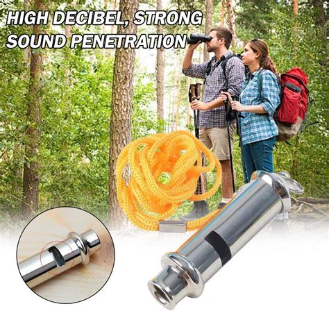 Stainless Steel Whistle High Frequency High Decibel Metal Lifesaving ... - balustradellc