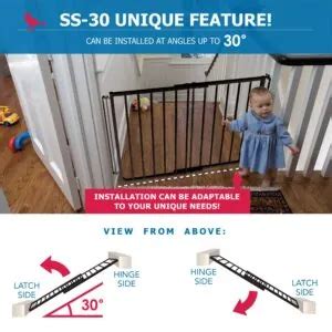 Stairway Special Safety Gate (Model SS-30) - Cardinal … - balustradellc