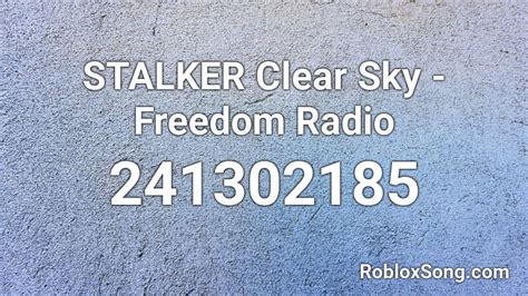 STALKER Clear Sky - Freedom Radio - Blox Coder