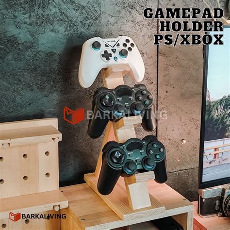 Stand Stick Xbox PS PC Gamepad Holder Kayu … - balustradellc