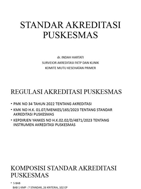 Standar Akreditasi Puskesmas 2023 - balustradellc