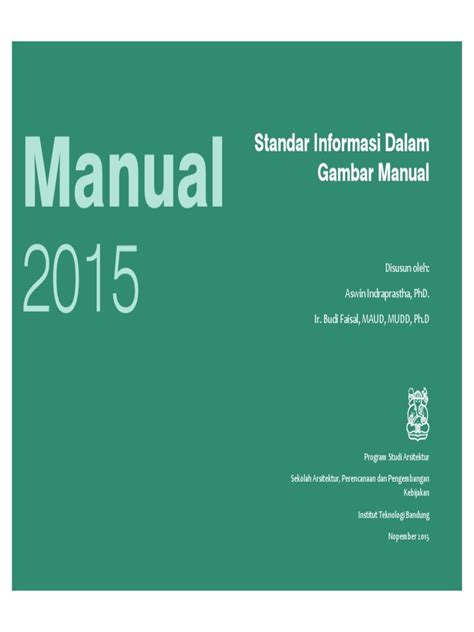 Standar Manual 2015 - Institut Teknologi Bandung - muktibox.com