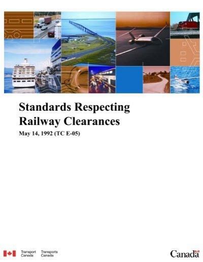Standards Respecting Railway Clearance - Transport … - balustradellc