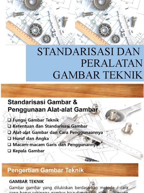 Standarisasi Gambar Teknik - Mesin CAD - muktibox.com