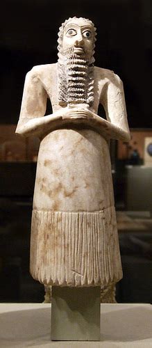 Standing male worshiper - Sumerian - Early Dynastic I … - balustradellc