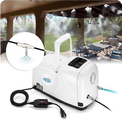 Standing Misting System , Outdoor Portable Mist Cooling for Patio ... - raincitystudios.com