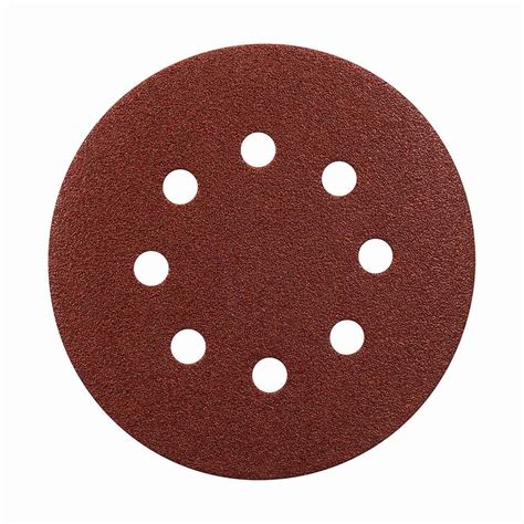 Stanley Tools Hook and Loop ROS Sanding Discs 125mm 240g Pack 5 - balustradellc