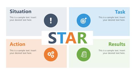 STAR Interview Method PowerPoint Template SlideModel