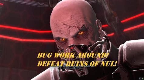 STAR WARS: The Old Republic - Ruins of Nul - another bug