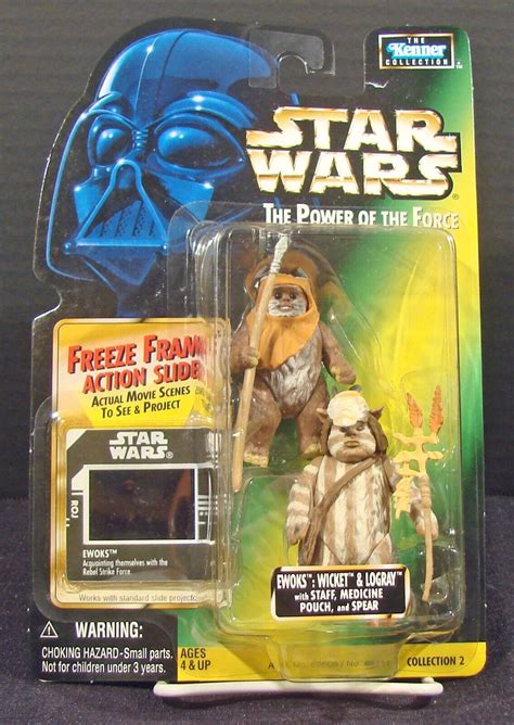 STAR WARS POTF EWOKS FREEZE FRAME AND POTF JAWAS …