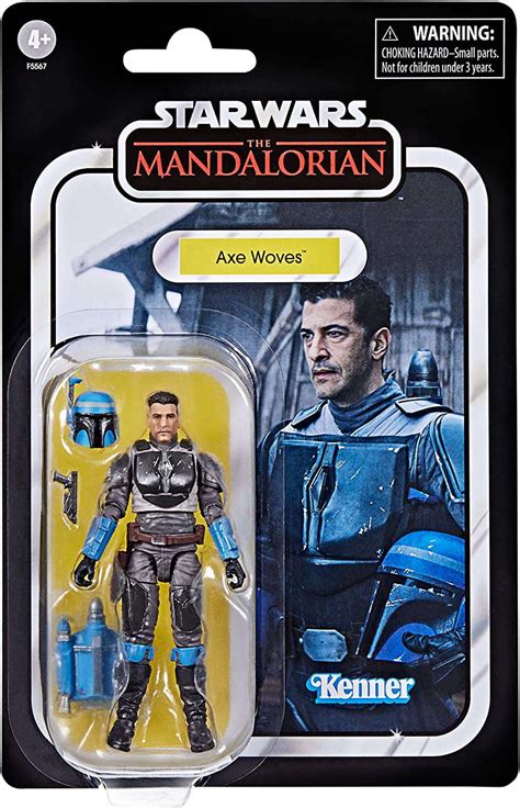 STAR WARS THE MANDALORIAN AXE WOVES VINTAGE COLLECTION 3.75” Action Figure