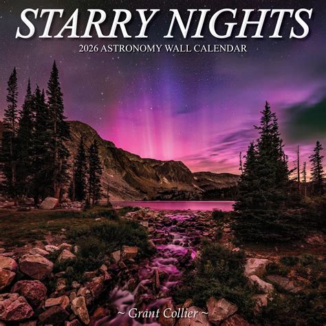 Starry Nights 2026 Astronomy Wall Calendar - wintechmobiles.com