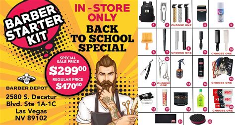 Starter Kit for Barber Shops | LA Business Navigator - balustradellc