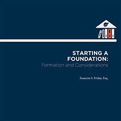 Starting a Foundation: Formation and Considerations - balustradellc