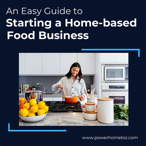 Starting a Home-Based Food Business in California - balustradellc