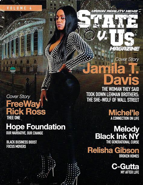 STATE vs US Magazine (2024) Issue 4, JAMILA T. DAVIS Cover, …