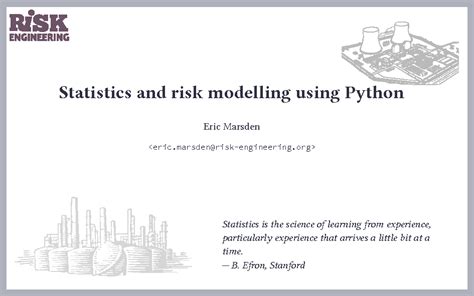 Statistics and risk modelling using Python - wintechmobiles.com