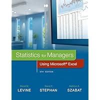 Statistics for Managers Using Microsoft Excel, 3/e - wintechmobiles.com