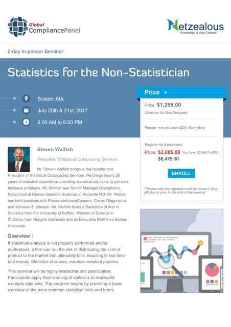 Statistics Software for the Non-Statistician - wintechmobiles.com