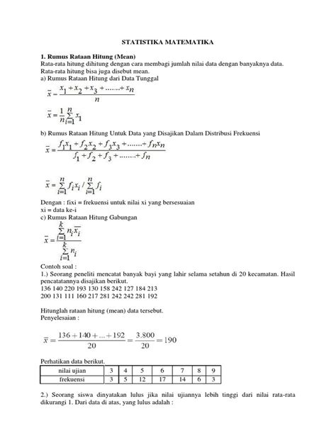 STATISTIKA MATEMATIK S2 - IKIP Siliwangi - wintechmobiles.com