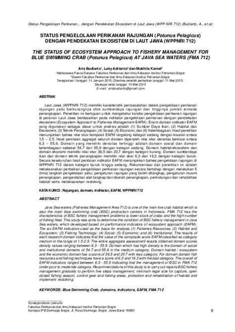 STATUS PERIKANAN DI WPPNRI 712 - wintechmobiles.com