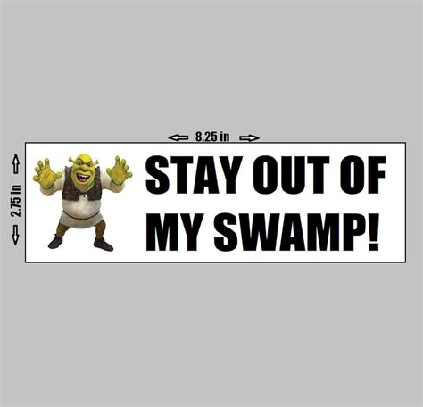 STAY OUT OF SHREK