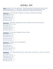 Staying the Course: Assessing Grit in Online Degree Advancement ... - balustradellc