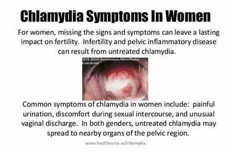 STD Symptoms in Women Identification and Treatment