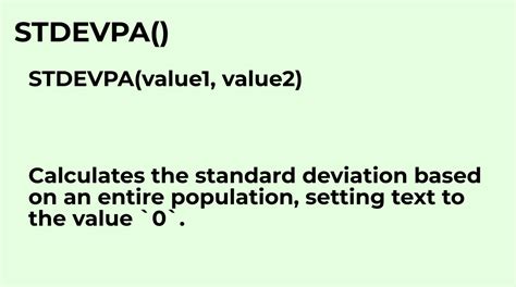 STDEVPA (Fungsi STDEVPA) - Dukungan Microsoft - wintechmobiles.com
