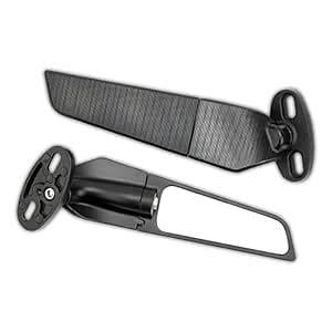 Stealth / Rizoma Wing Fin Rear View Mirror Universal For All Fairing ... - raincitystudios.com