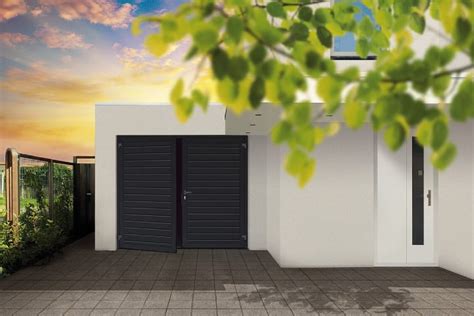 STEEL SIDE HINGED GARAGE DOORS - Novoferm