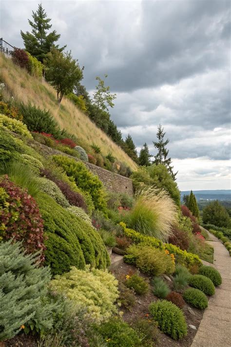 Steep slope with dry sunny conditions - Native Plant Guide - raincitystudios.com