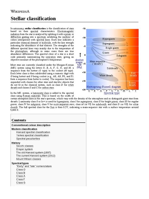 Stellar Classification - Joachim Weise - wintechmobiles.com