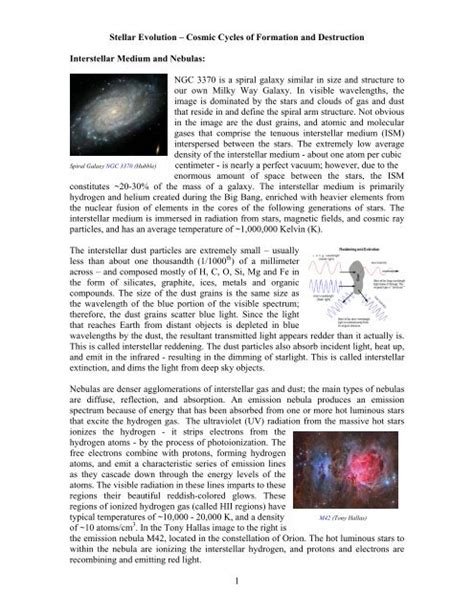 Stellar Evolution Cosmic Cycles of Formation and Destruction - wintechmobiles.com