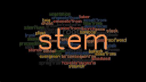 STEM Synonyms and Related Words. What is Another Word for STEM