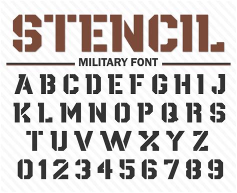 Stencil Military Fonts - FontSpace - muktibox.com