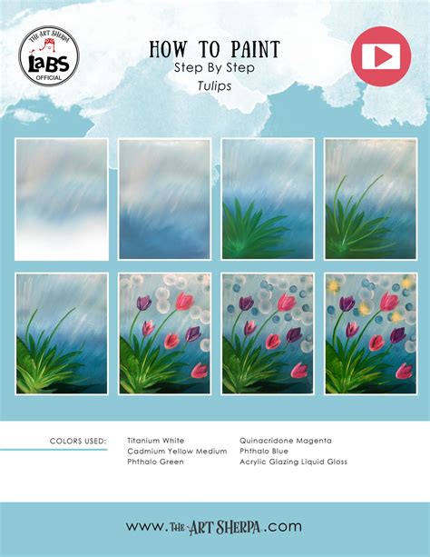 Step By Step Acrylic Painting Tutorial - muktibox.com