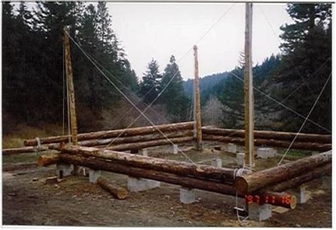 Step by Step Construction of a Log Cabin - Instructables - balustradellc
