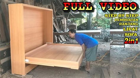 STEP BY STEP Pembuatan tempat tidur lipat dinding - balustradellc