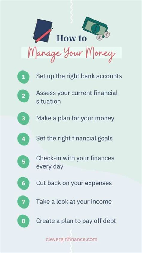 Steps to Manage Your Money - balustradellc