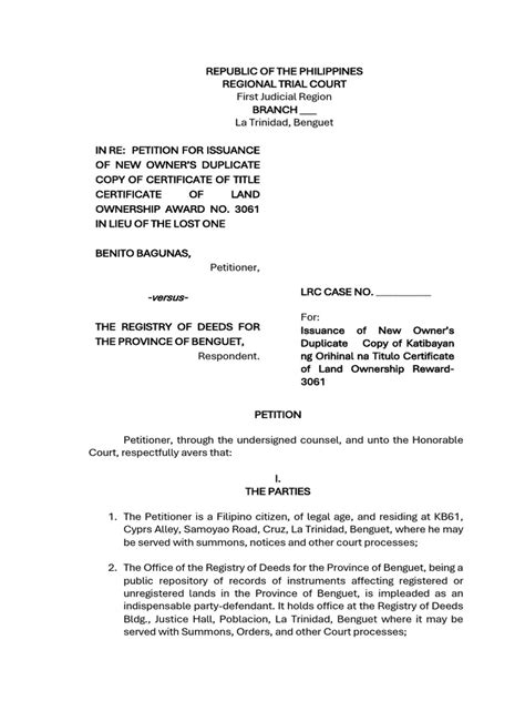 Steps to Take if the Original Copy of a Land Title is Lost - balustradellc