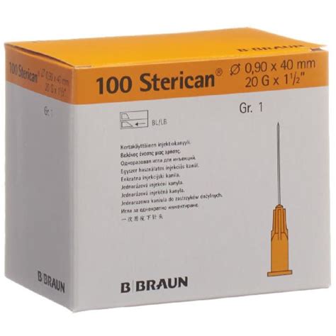 STERICAN® NEEDLES - B. Braun