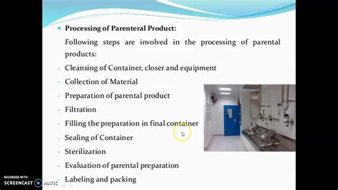STERILE DOSAGE FORM