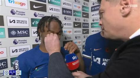 Sterling awkwardly calls out reporter for laughing after Feyenoord ... - balustradellc