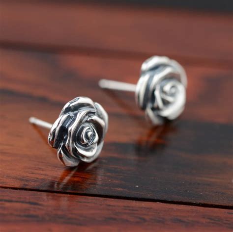 Sterling Silver Stud Earrings - Buy Sterling Silver Stud … - muktibox.com