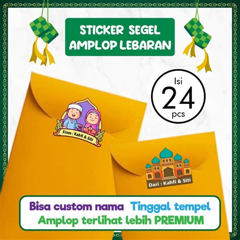 Stiker Amplop Lebaran - Jual Stiker Amplop Lebaran Terbaru … - muktibox.com