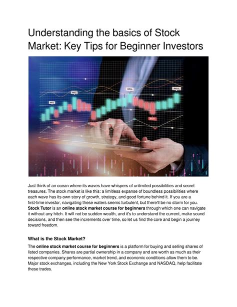 Stock Market Basics: What Beginner Investors Should … - balustradellc
