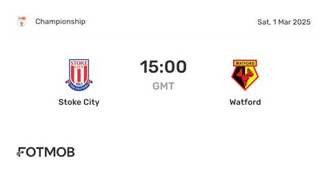 Stoke City vs Watford Live Scores, Stats - balustradellc