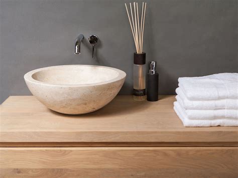Stone Bathroom Sinks | Stone Vessel Sinks - Rustic Sinks - balustradellc